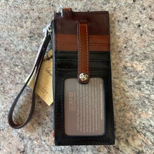 Patricia Nash Leather Alanna Wristlet Wallet